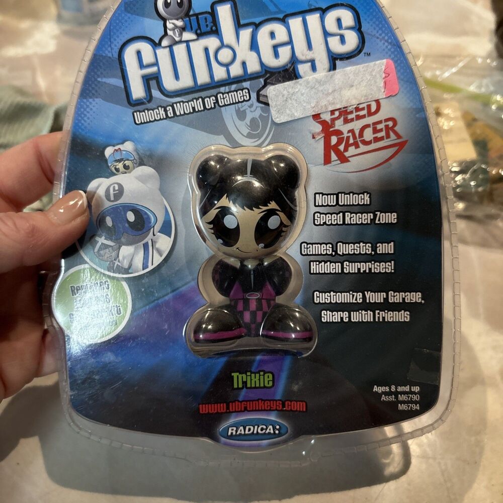 UB Funkeys Speed Racer Trixie Computer Game Figure Quest New